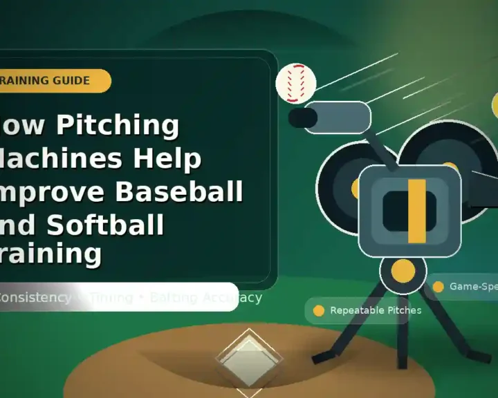 How Pitching Machines Help Improve Baseball and Softball Training